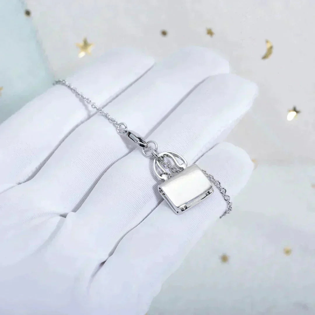 [Azure Tears]AMULETTE PEDANT SILVER NECKLACE
