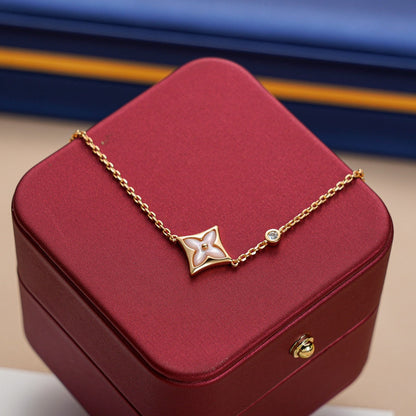 [Azure Tears]STAR 1 DIAMOND ROSE GOLD BRACELET