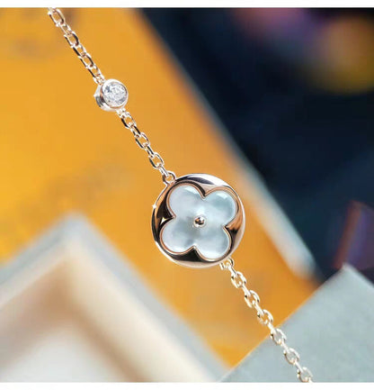 [Azure Tears]SUN MOP GOLD 1 DIAMOND NECKLACE