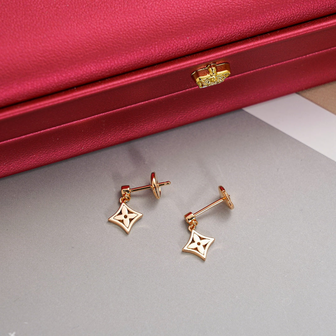 [Azure Tears]STAR EARRINGS GOLD