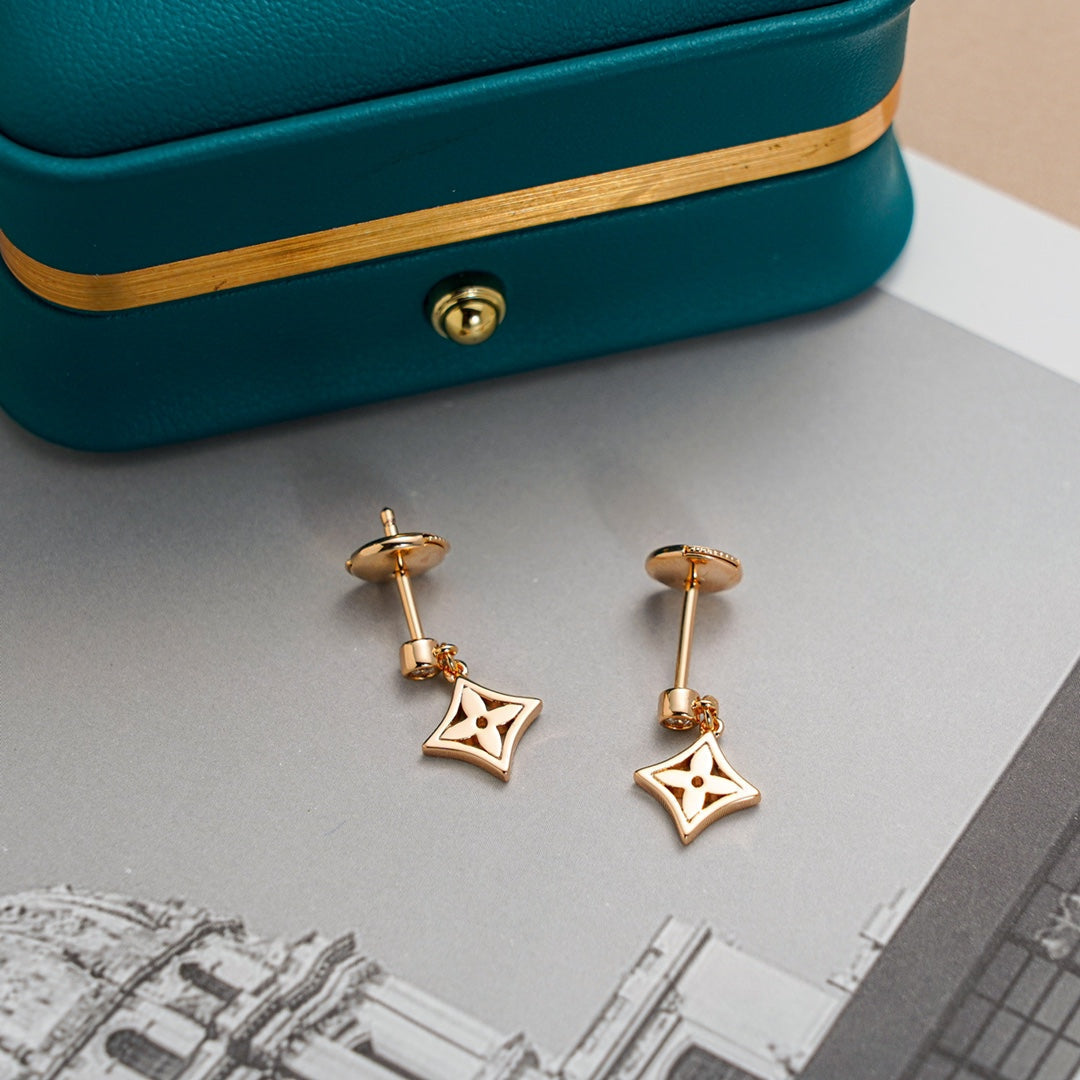 [Azure Tears]STAR EARRINGS GOLD
