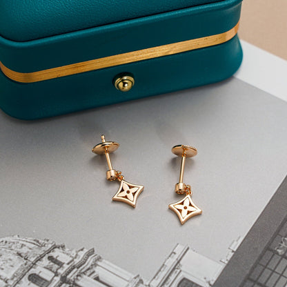 [Azure Tears]STAR EARRINGS GOLD