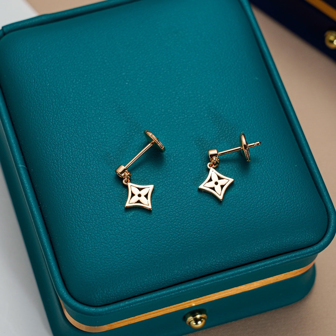 [Azure Tears]STAR EARRINGS GOLD