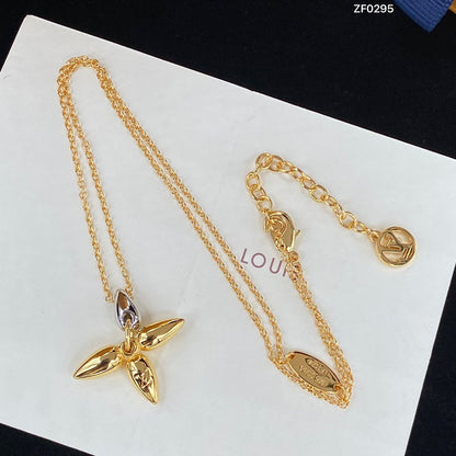 [Azure Tears]LOUISETTE PEDANT GOLD NECKLACE