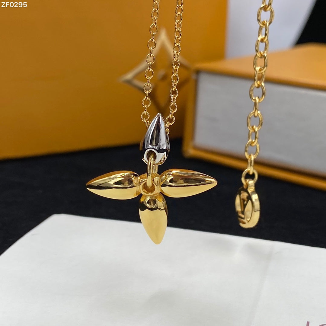 [Azure Tears]LOUISETTE PEDANT GOLD NECKLACE