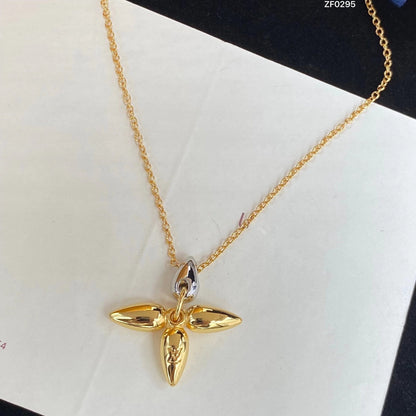 [Azure Tears]LOUISETTE PEDANT GOLD NECKLACE