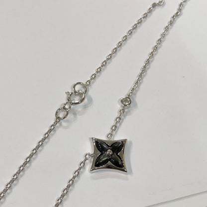 [Azure Tears]STAR BLACK MOP NECKLACE