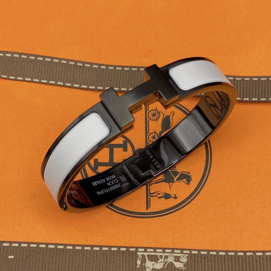[Azure Tears]H BRACELET 12MM BLACK WHITE CERAMIC