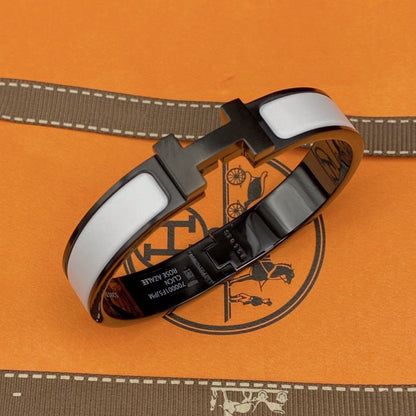 [Azure Tears]H BRACELET 12MM BLACK WHITE CERAMIC