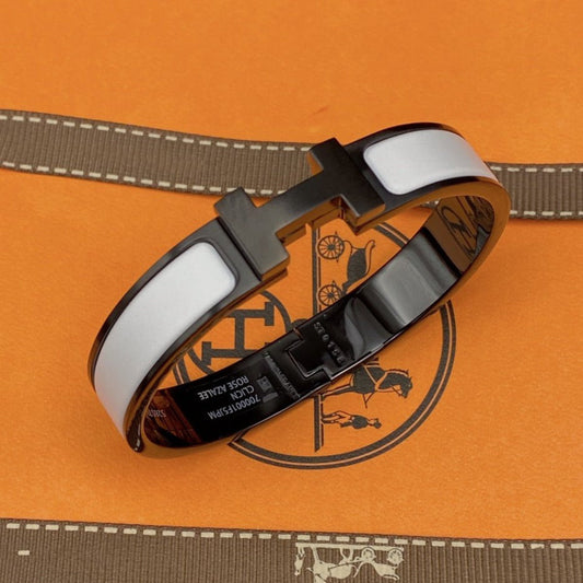 [Azure Tears]H BRACELET 12MM BLACK WHITE CERAMIC