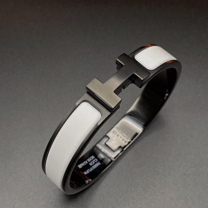 [Azure Tears]H BRACELET 12MM BLACK WHITE CERAMIC