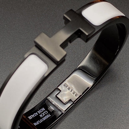 [Azure Tears]H BRACELET 12MM BLACK WHITE CERAMIC