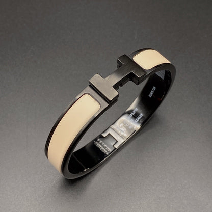 [Azure Tears]H BRACELET 12MM BLACK BEIGE CERAMIC