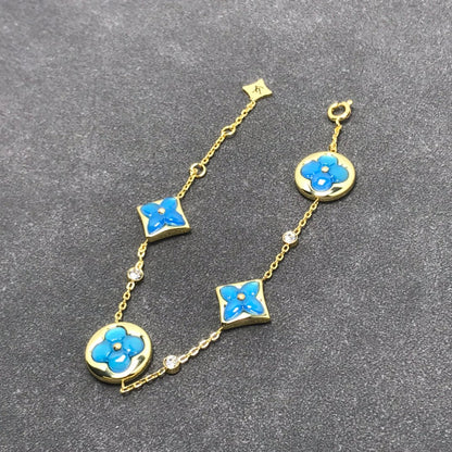 [Azure Tears]STAR AND SUN TURQUOISE 4 MOTIFS 3 DIAMONDS