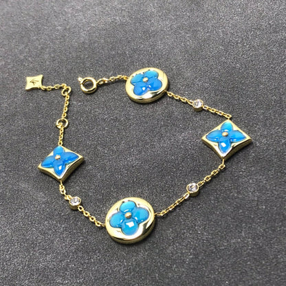 [Azure Tears]STAR AND SUN TURQUOISE 4 MOTIFS 3 DIAMONDS