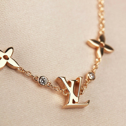 [Azure Tears]STAR AND SUN 7 MOTIFS GOLD BRACELET