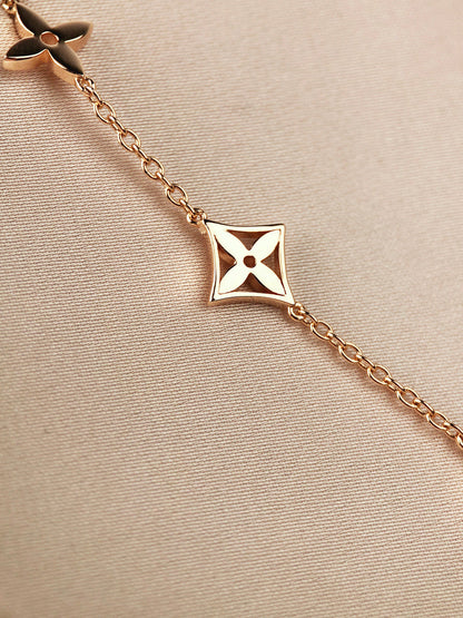 [Azure Tears]STAR AND SUN 7 MOTIFS GOLD BRACELET