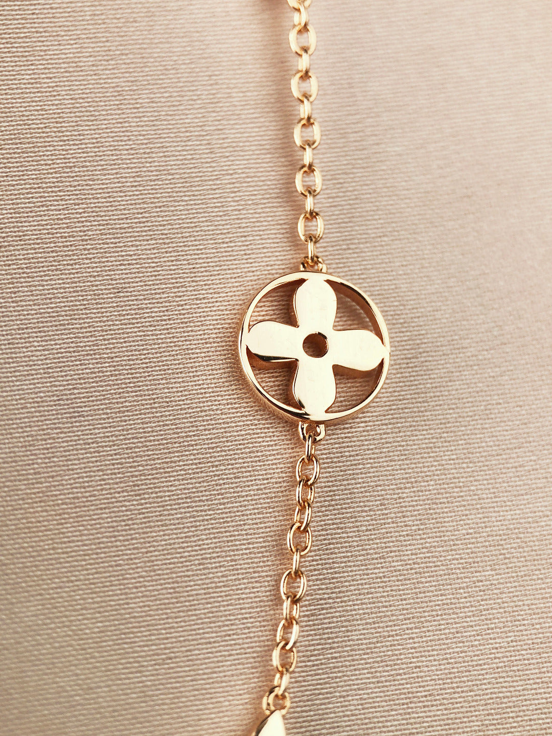 [Azure Tears]STAR AND SUN 7 MOTIFS GOLD BRACELET