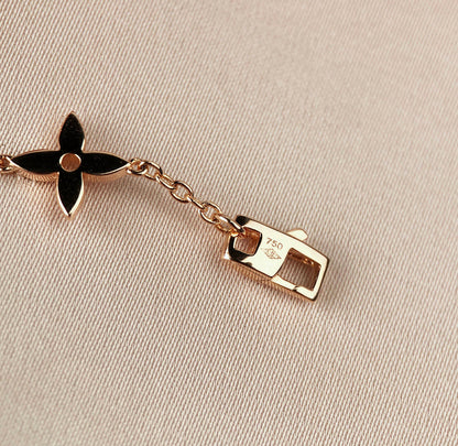 [Azure Tears]STAR AND SUN 7 MOTIFS GOLD BRACELET
