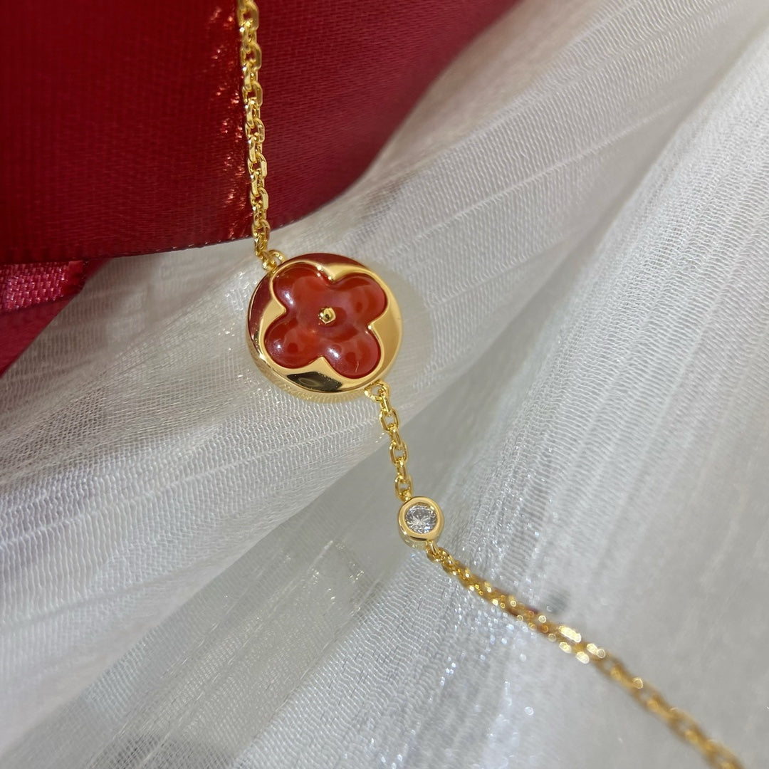 [Azure Tears]SUN PEDANT CARNELIAN BRACELET