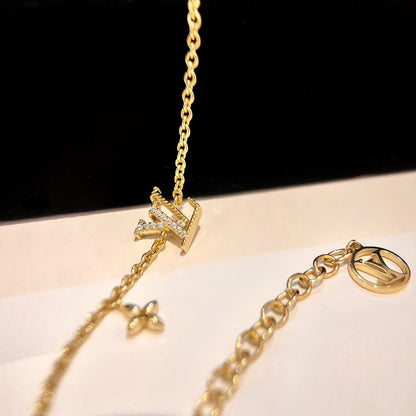 [Azure Tears]LOGO STAR MOTIF GOLD BRACELET