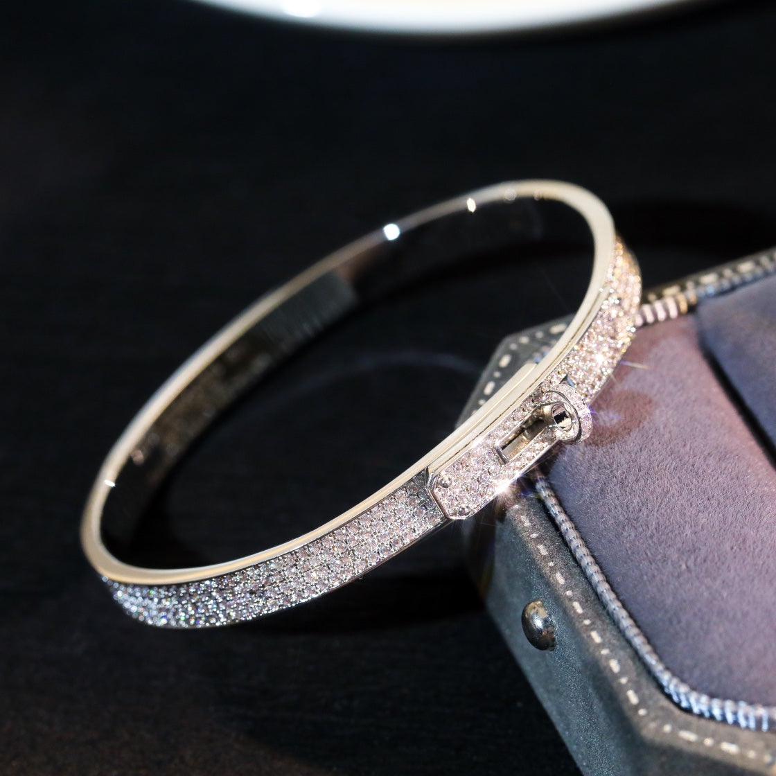 [Azure Tears]KELLY BRACELET DIAMOND PAVED