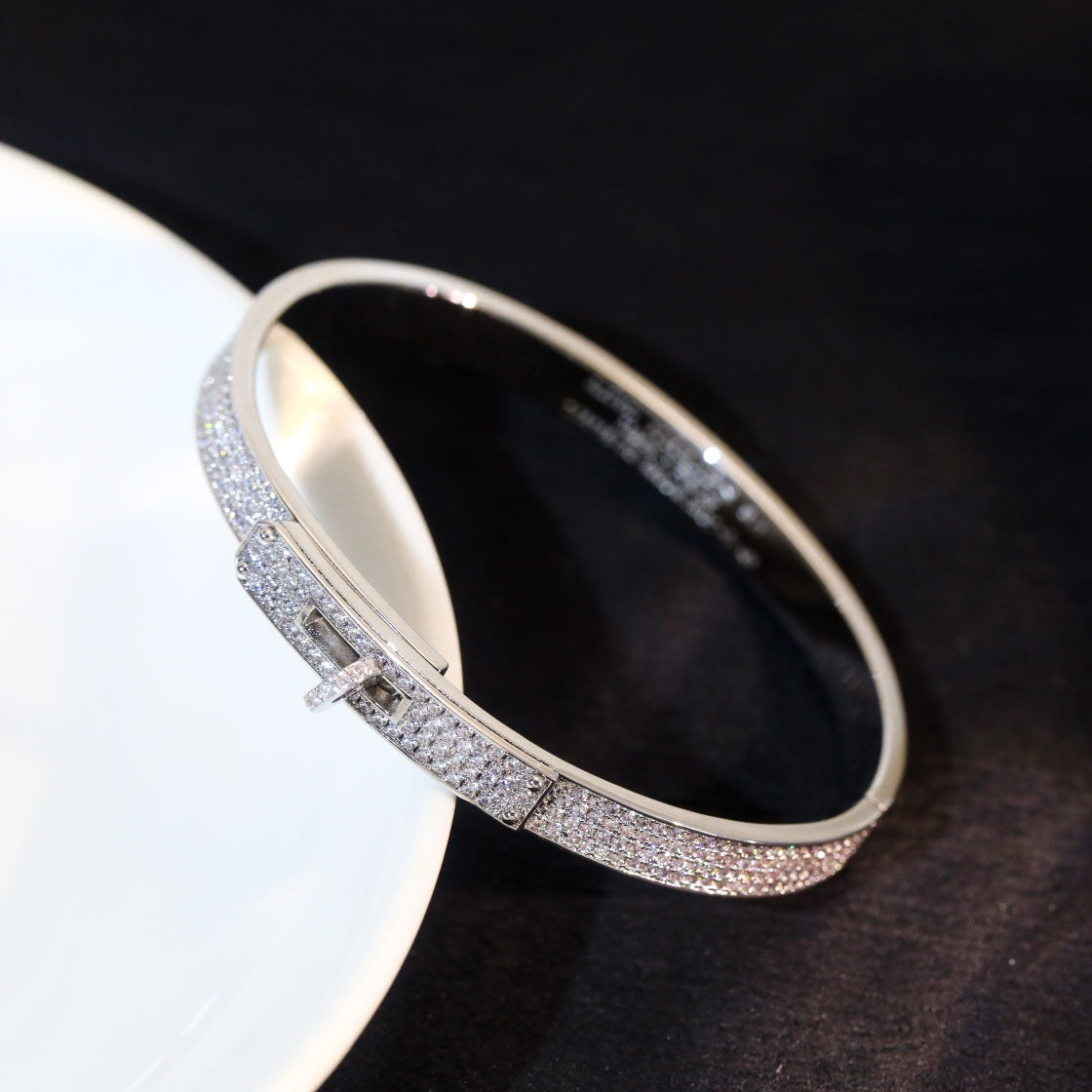[Azure Tears]KELLY BRACELET DIAMOND PAVED
