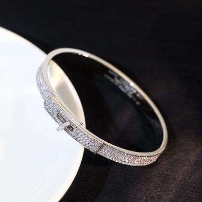 [Azure Tears]KELLY BRACELET DIAMOND PAVED