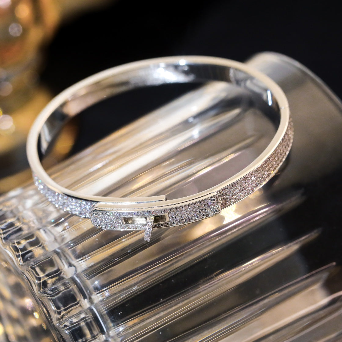 [Azure Tears]KELLY BRACELET DIAMOND PAVED