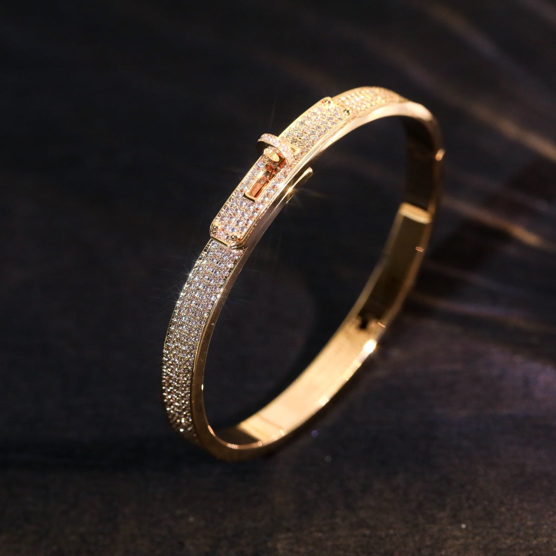[Azure Tears]KELLY BRACELET DIAMOND PAVED