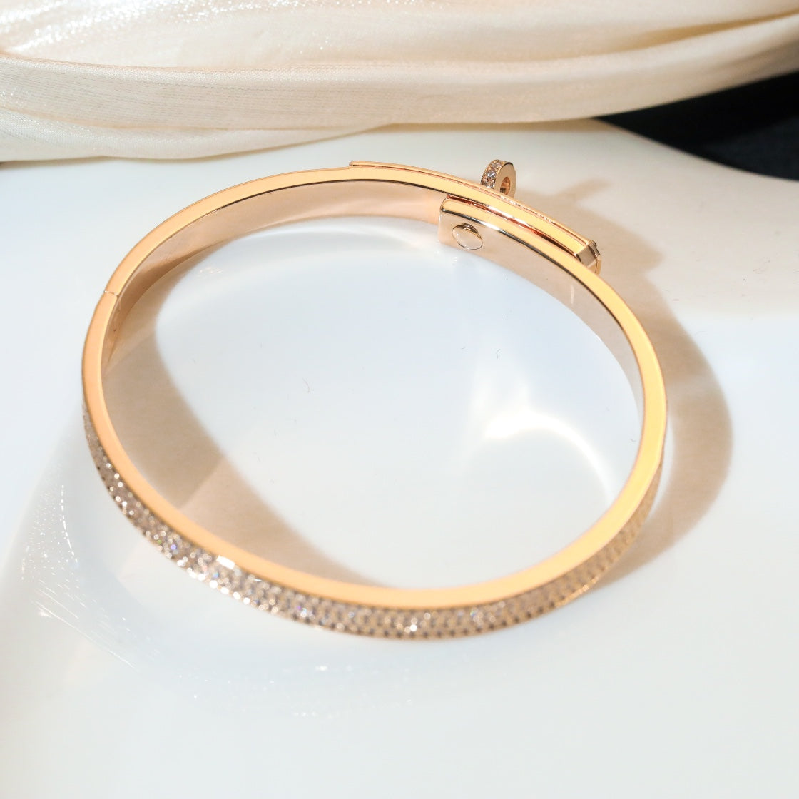 [Azure Tears]KELLY BRACELET DIAMOND PAVED