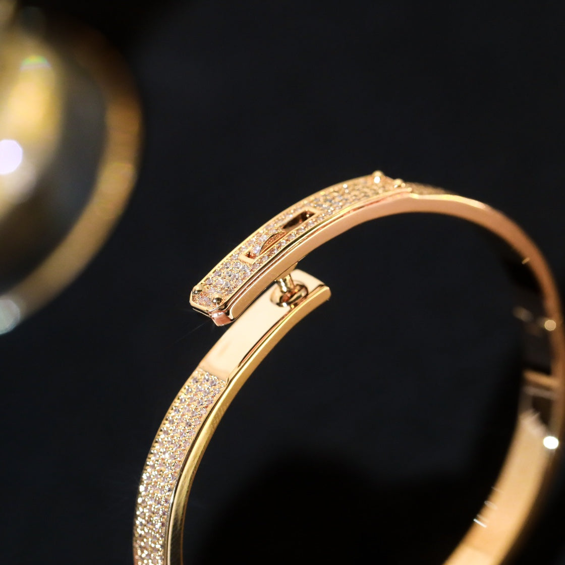 [Azure Tears]KELLY BRACELET DIAMOND PAVED