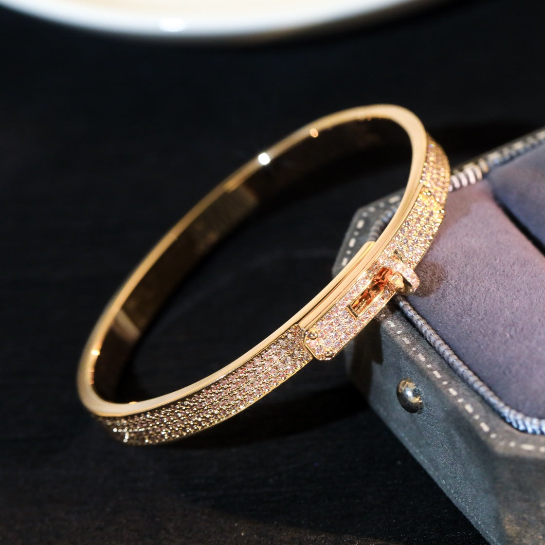 [Azure Tears]KELLY BRACELET DIAMOND PAVED