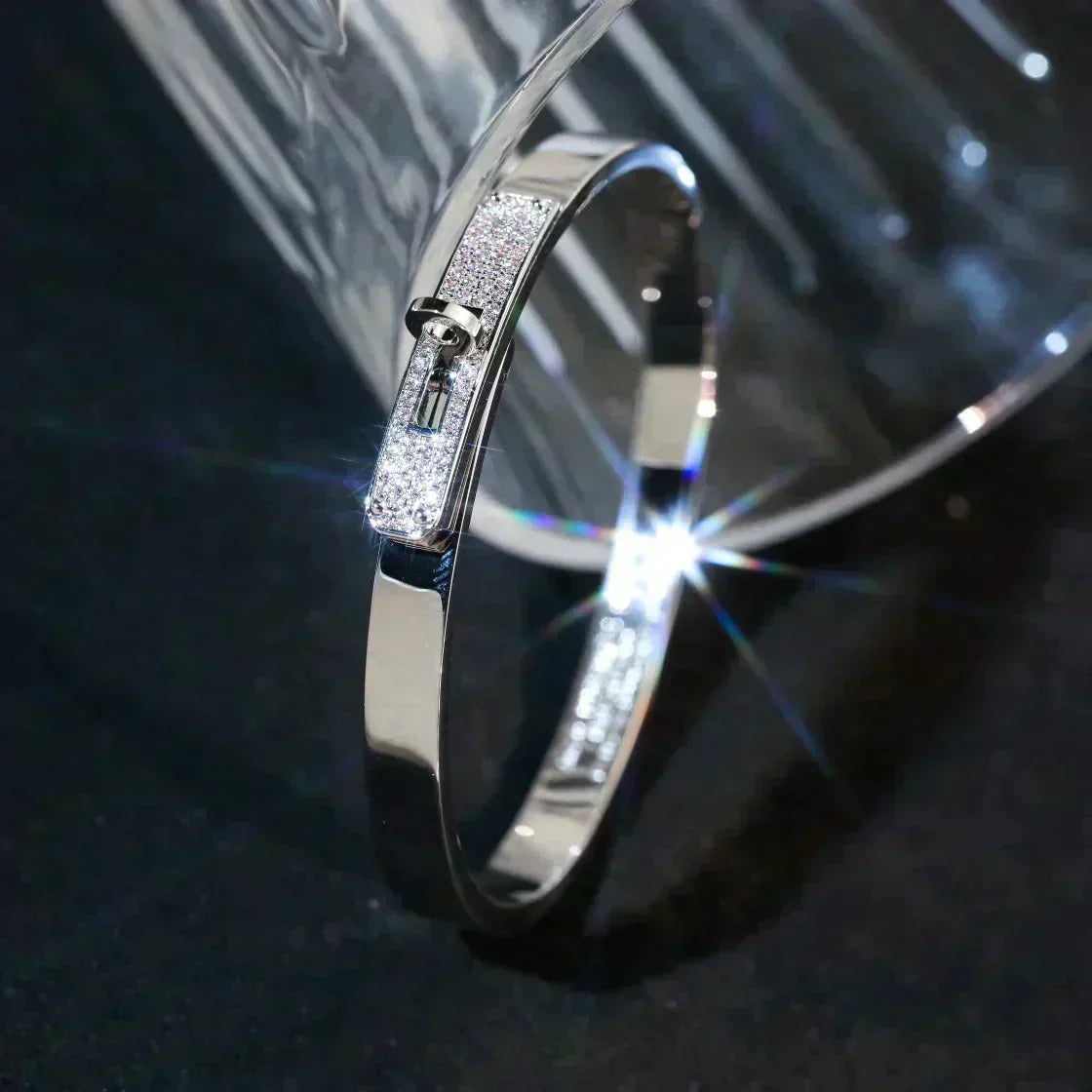 [Azure Tears]KELLY SILVER DIAMOND BRACELET