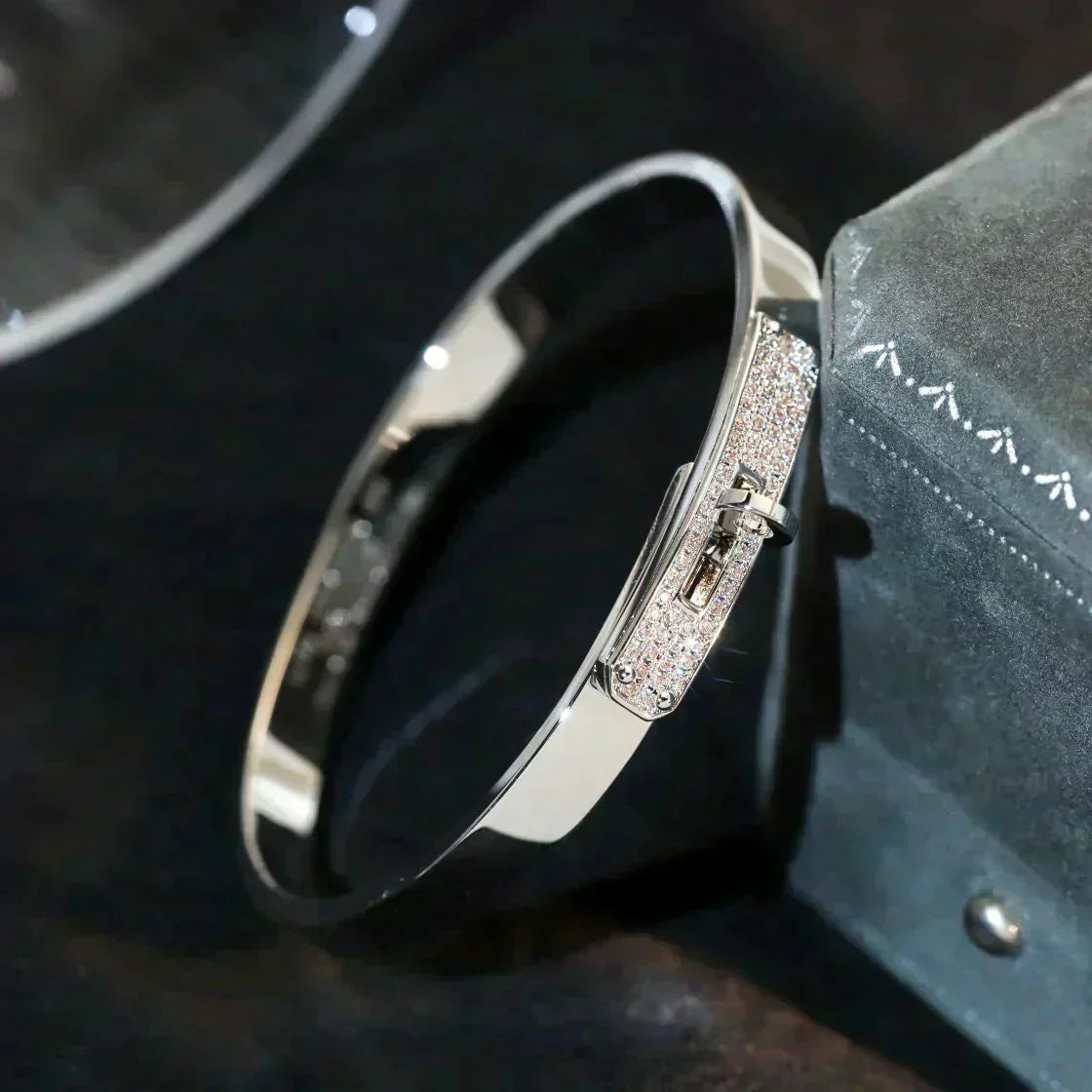 [Azure Tears]KELLY SILVER DIAMOND BRACELET
