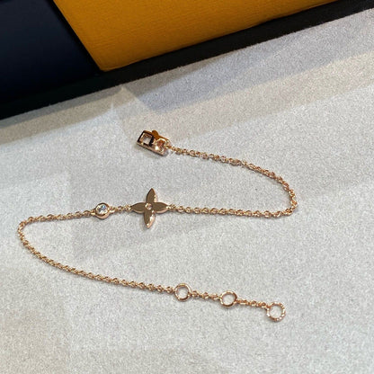 [Azure Tears]STAR DIAMOND ROSE GOLD BRACELET