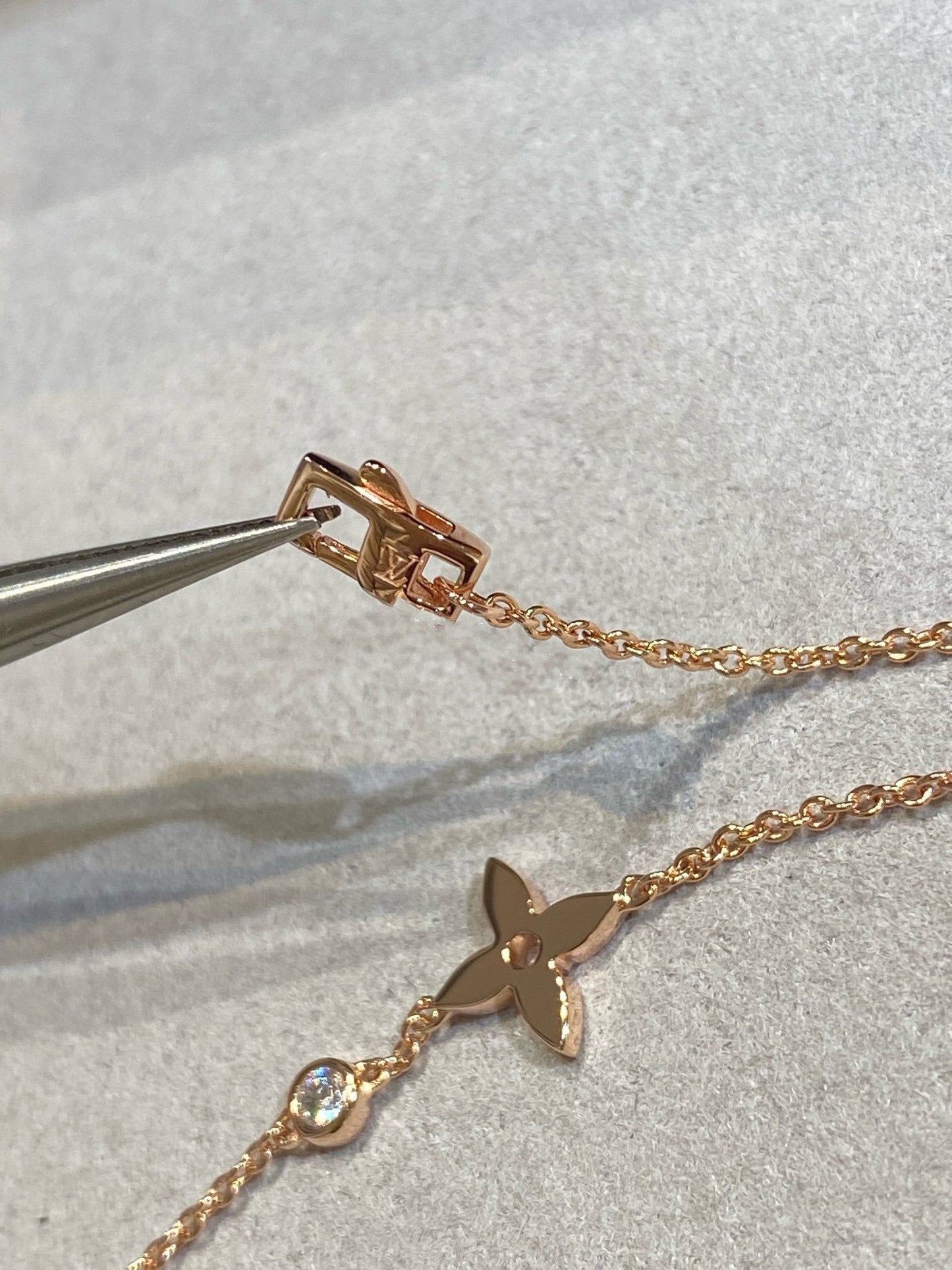 [Azure Tears]STAR DIAMOND ROSE GOLD BRACELET