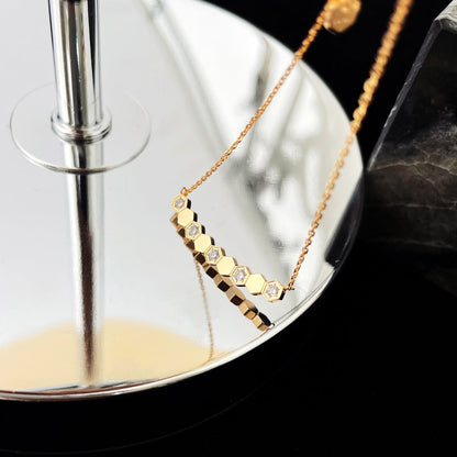 [Azure Tears]BEE MY LOVE DIAMOND NECKLACE