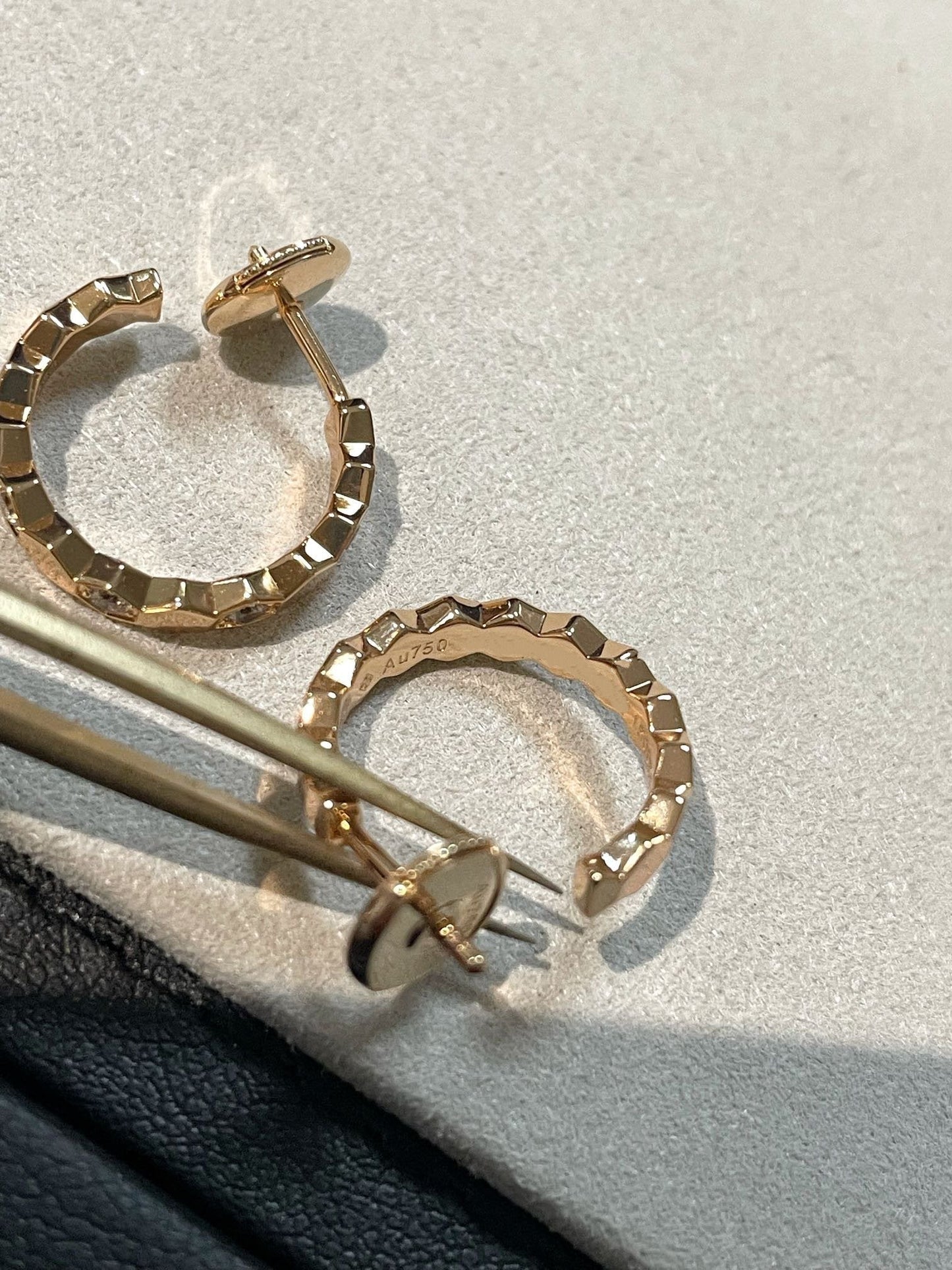 [Azure Tears]Hollow Design Four-Leaf Clover Flower Shape Ring