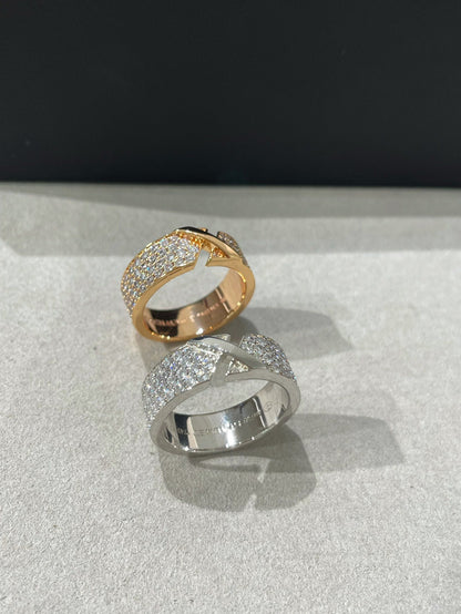 [Azure Tears]LIENS EVIDENCE  DIAMOND PAVED RING