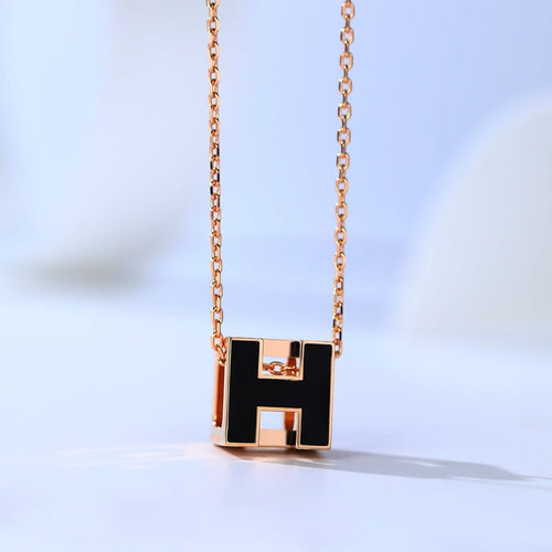 [Azure Tears]H CAGE ROSE GOLD NECKLACE