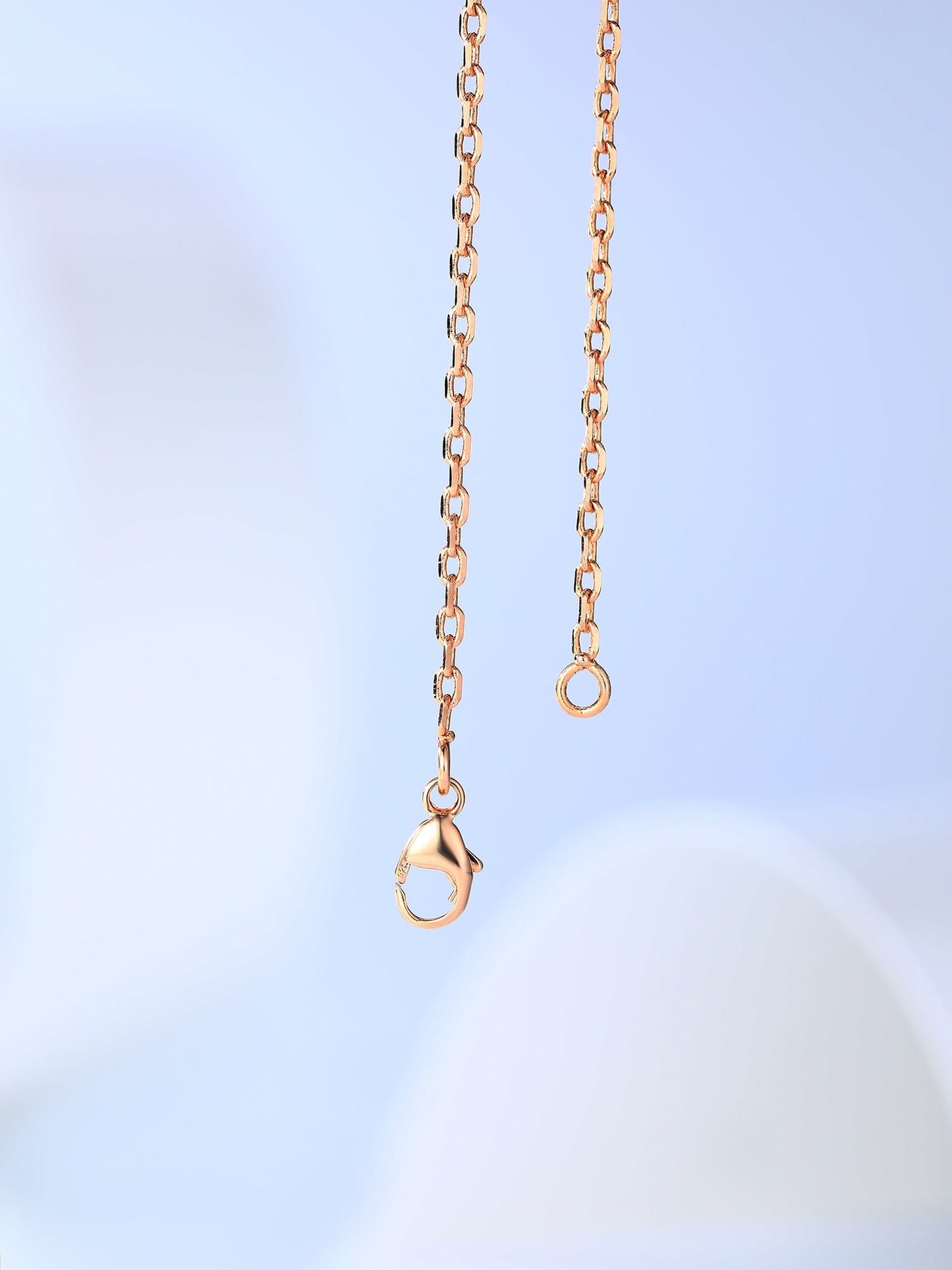 [Azure Tears]H CAGE ROSE GOLD NECKLACE