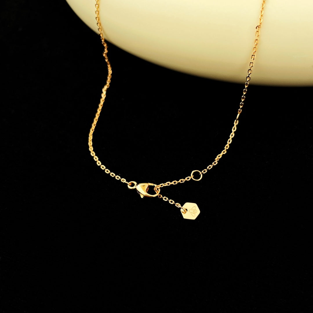 [Azure Tears]BEE MINI PEDANT DIAMOND NECKLACE