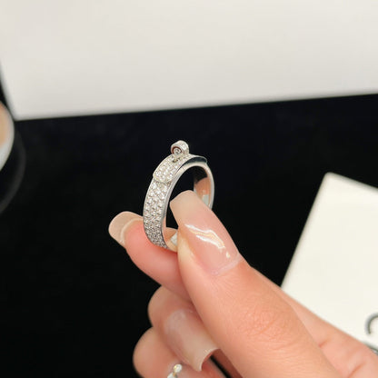 [Azure Tears]KELLY SILVER DIAMOND RING