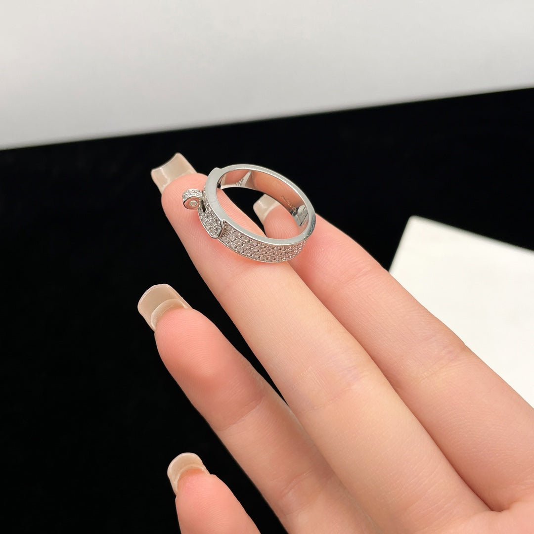 [Azure Tears]KELLY SILVER DIAMOND RING