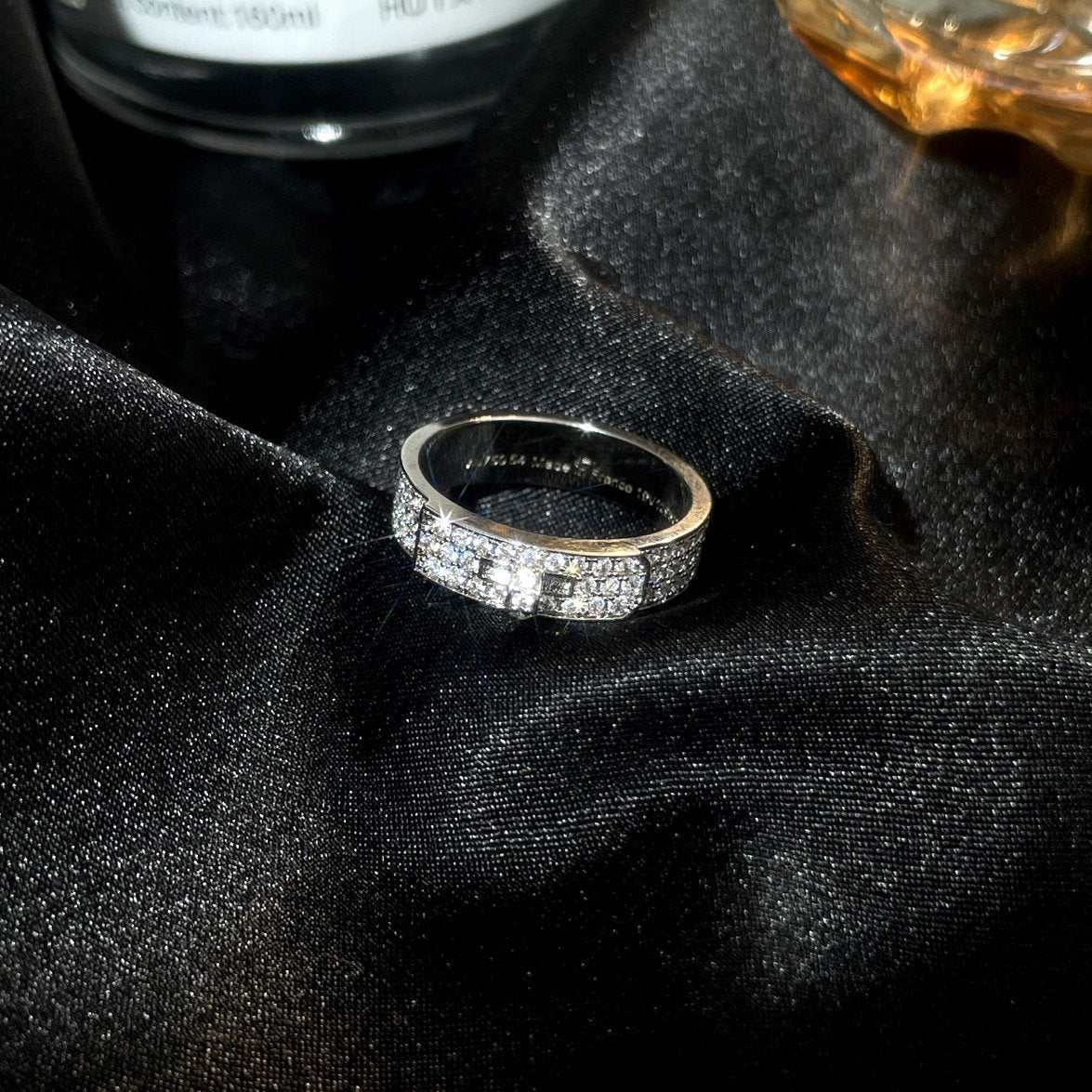 [Azure Tears]KELLY SILVER DIAMOND RING