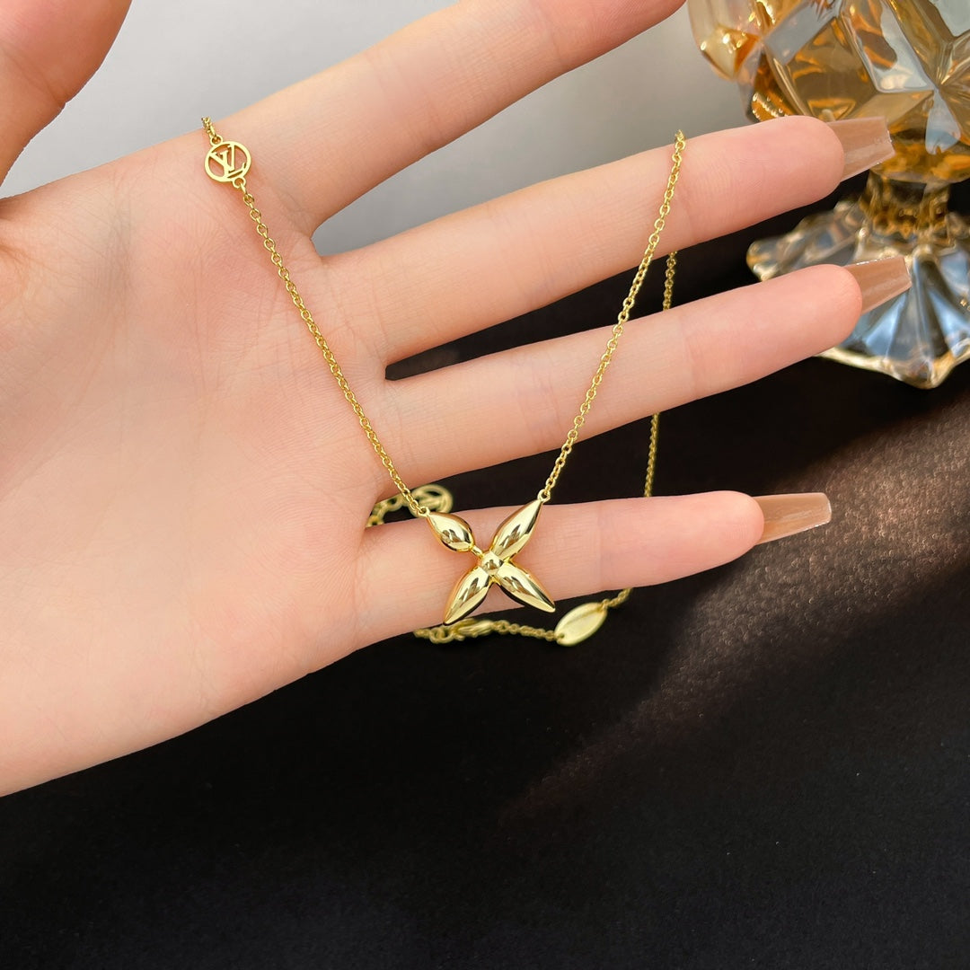 [Azure Tears]LOUISETTE GOLD NECKLACE