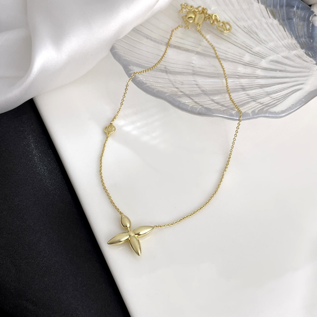 [Azure Tears]LOUISETTE GOLD NECKLACE