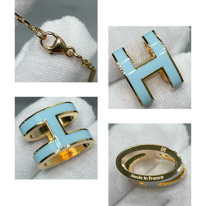 [Azure Tears]POP H SKY BLUE NECKLACE