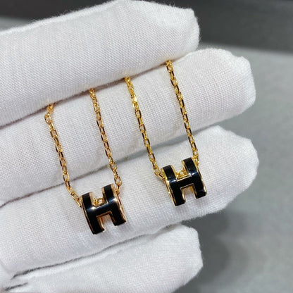 [Azure Tears]MINI POP H NECKLACE